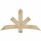 Ekena Millwork Alberta Rough Sawn Timber Gable Bracket, Douglas Fir, 60"W x 32"H x 2"D x 6"F, 13/12 Pitch GBW060X32X0206ALB00RDF - alternate 1